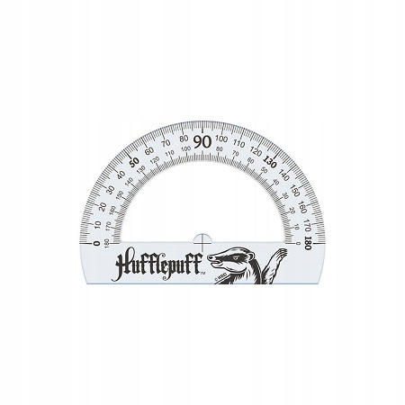 Zestaw Geometryczny Szkolny Linijka Ekierka Kątomierz 4 szt. HARRY POTTER Kolor Wielokolorowy