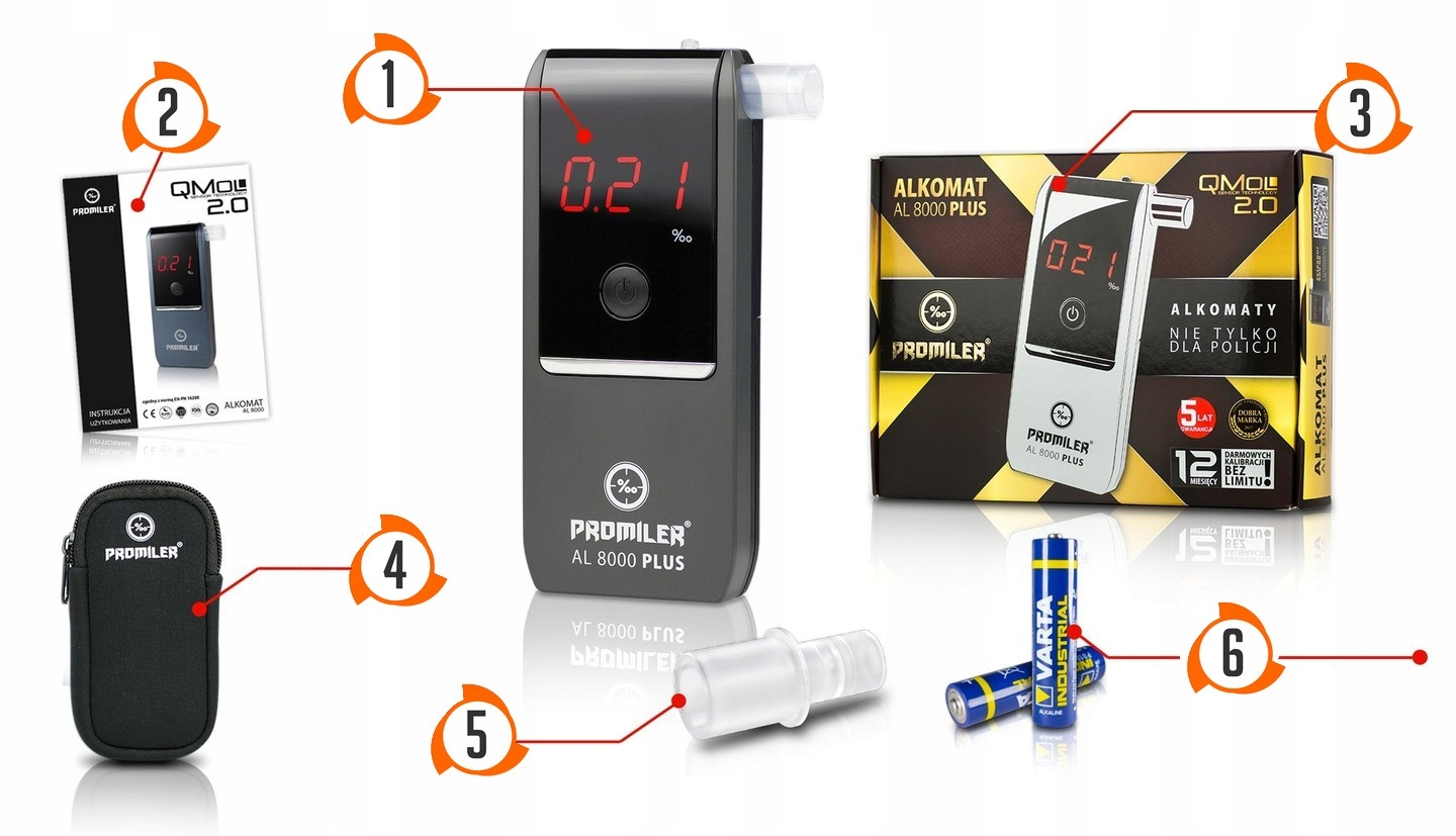 Alkomat Promiler AL 8000 PLUS Brand Promiler