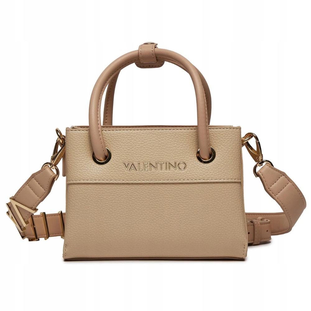 Valentino Malá ecru kabelka Alexia