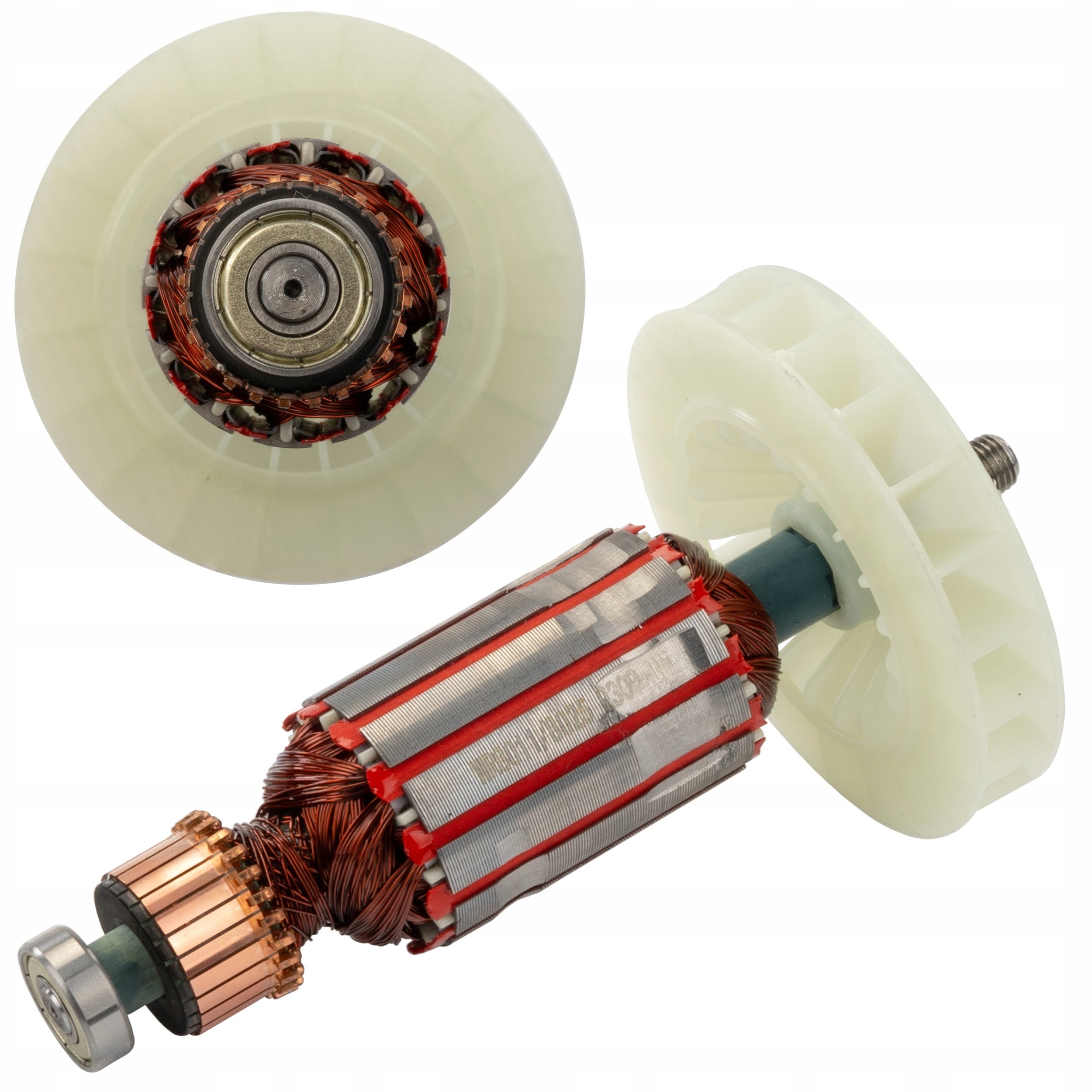 Rotor Pro Motor Elektrického Kultivátoru Rotor Stojana 2x Ložisko 179 mm
