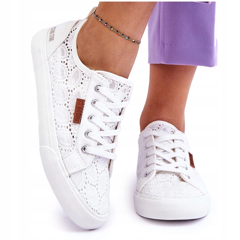 Dámské Krajkové Tenisky Big Star W274925 41