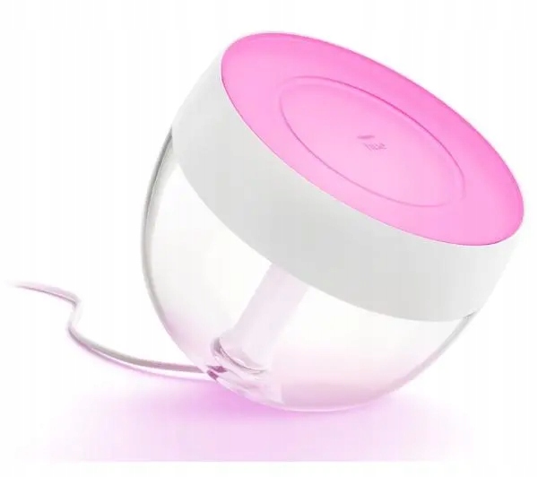 Lampka nocna biurkowa Philips Hue White Ambiance Iris Biała