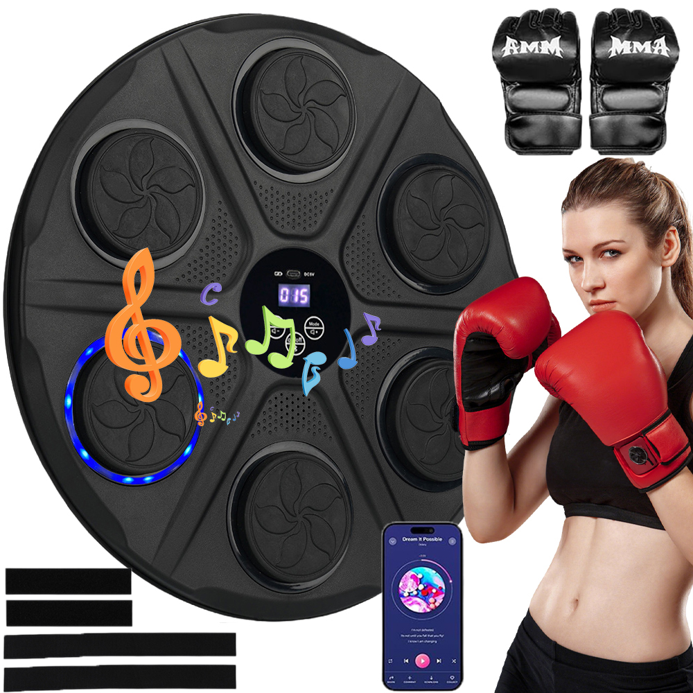 Přenosný boxerský trenažér pro fitness, boxerský terč
