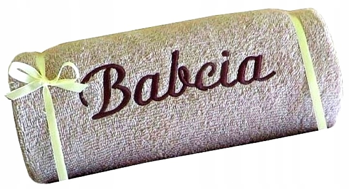 dárek pro Babičku Dnes ručník s Haft narozeniny