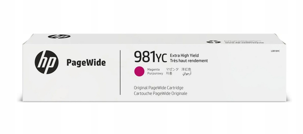 Tusz Hp 981YC L0R18YC 16 tisíc Magenta Originál PageWide E55650 E58650