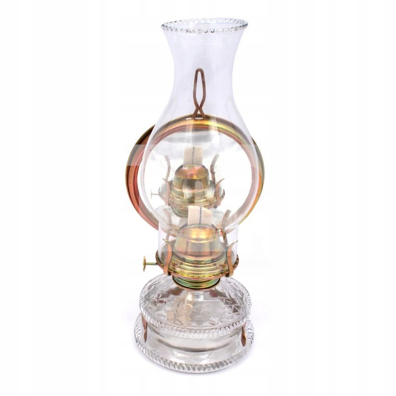 Petrolejová lampa 315 mm, praktická dekorativní zahrada, dům se zrcadlem