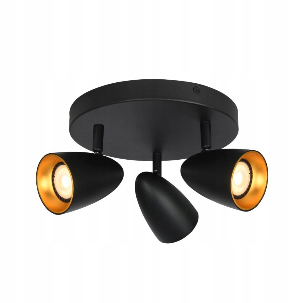 Trojitá kulatá stropní spotová lampa Tino Italux