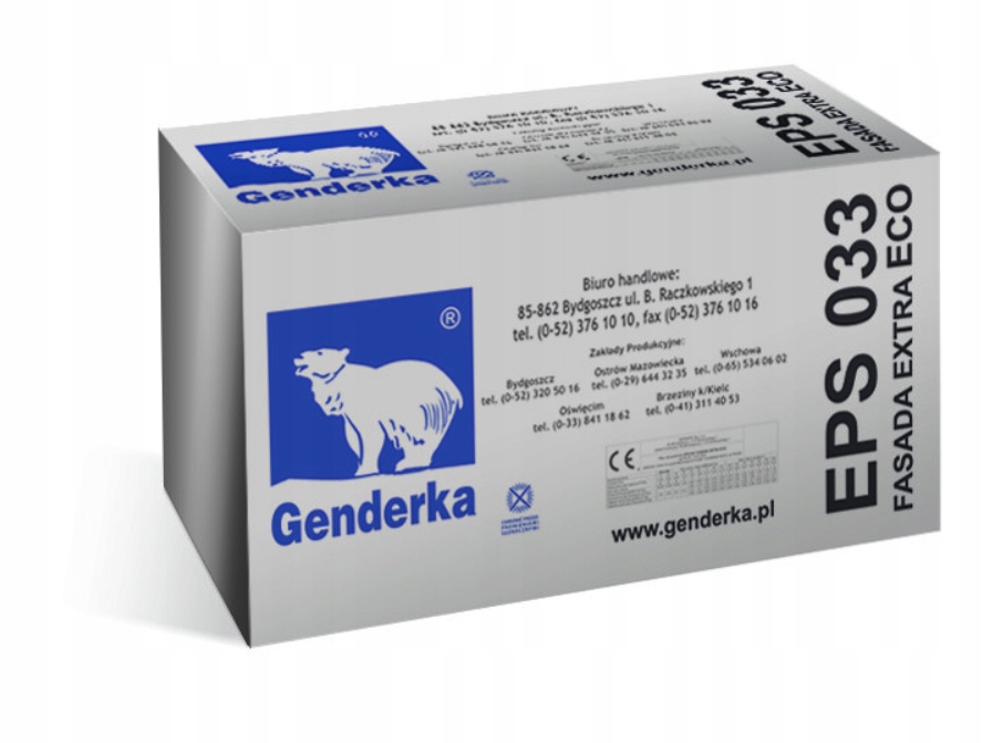 Styropian Genderka Fasada Extra ECO 0,033 20cm