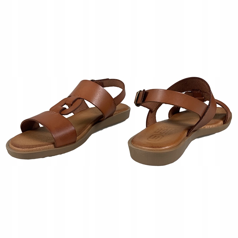 Sandały HEE 24364 brąz skóra R.39 Kolekcja wiosna/lato