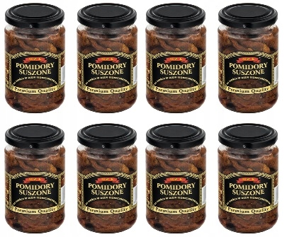 8x 280g Mk Pomidory suszone w oleju słonecznikowym Karton