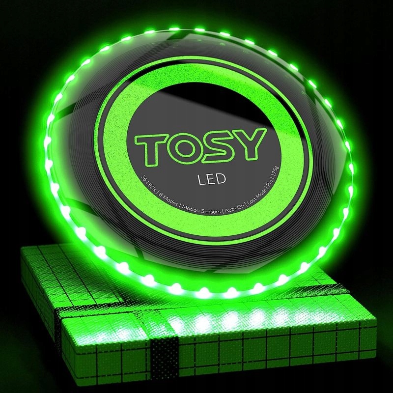 TOSY 36 and 360 LED flight discs, Model 1