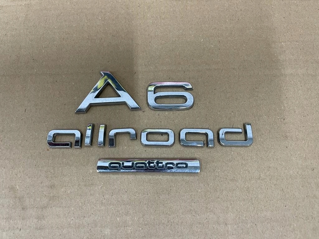 AUDI A6 C7 ALLROAD EMBLEMAT KLAPY TYŁ