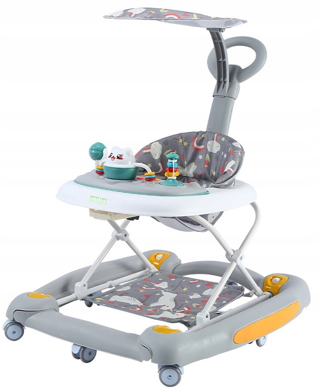 CHODZIK DLA DZIECI 2w1 PCHACZ DZASZEK MATA POD NÓŻKI FUNKCJA BUJANIA JAKOŚĆ EAN (GTIN) 5903819933505