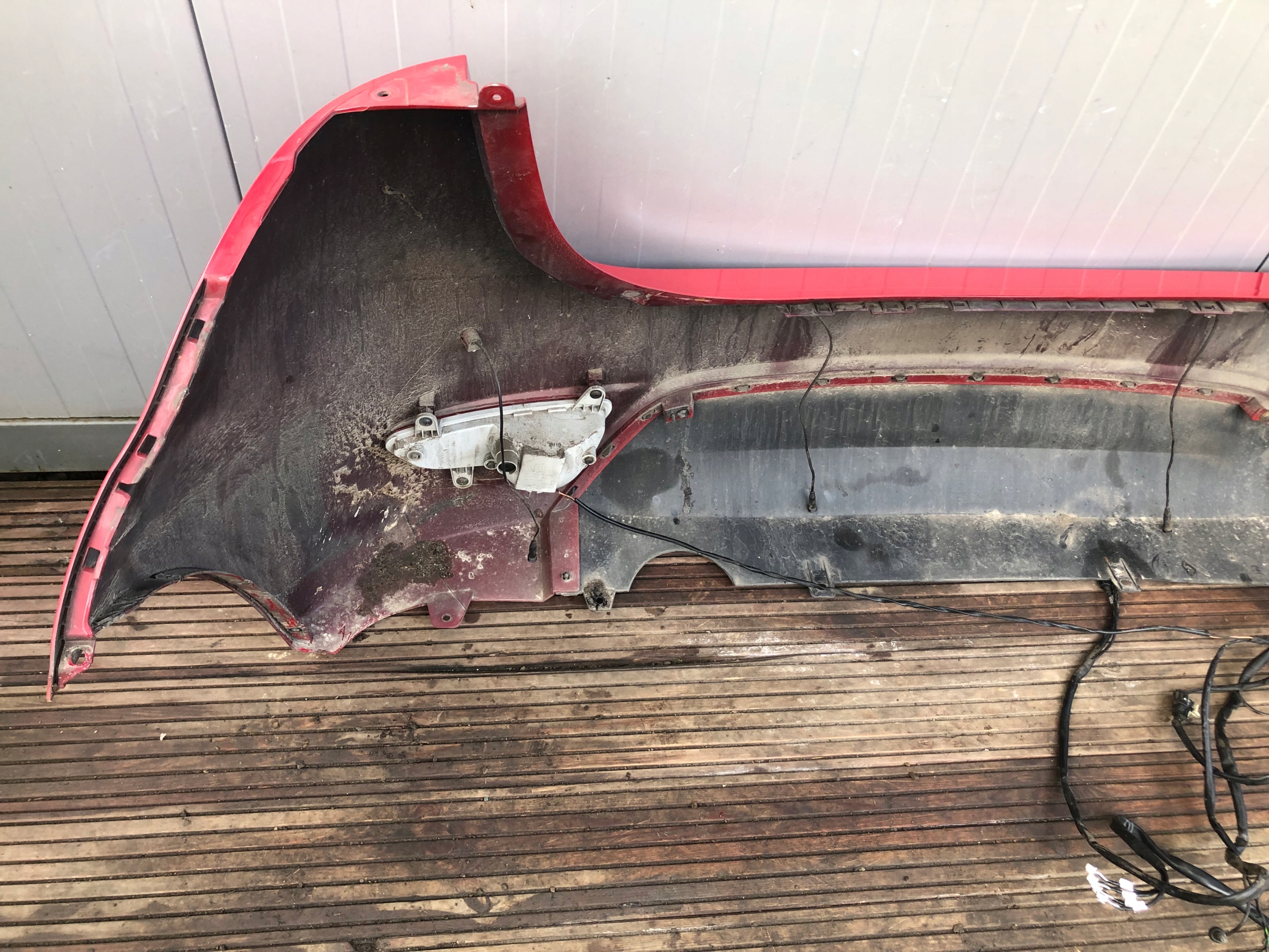 HYUNDAI IX20 12r complete bumper rear part PDC TWR