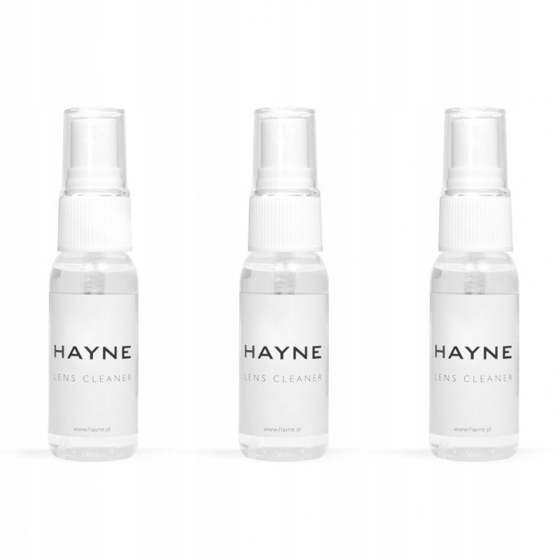 

Płyn do okularów Hayne Lens Cleaner 3 x 30ml