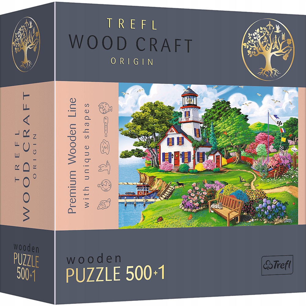 

Puzzle drewniane 500+1 - Letnia przystań 20161