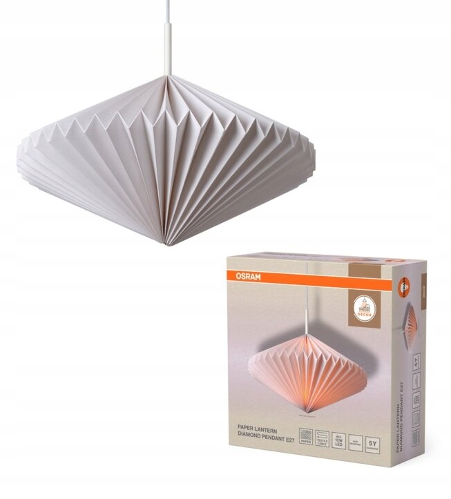 Dekorační Papírový Lampion Diamantový Pe