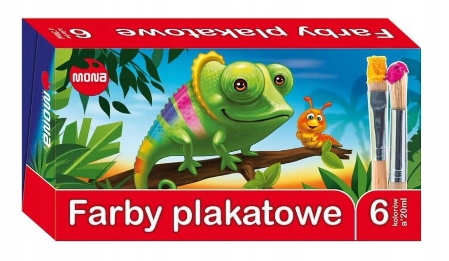 

Farby Plakatowe 20ml Mona Produkt Polski
