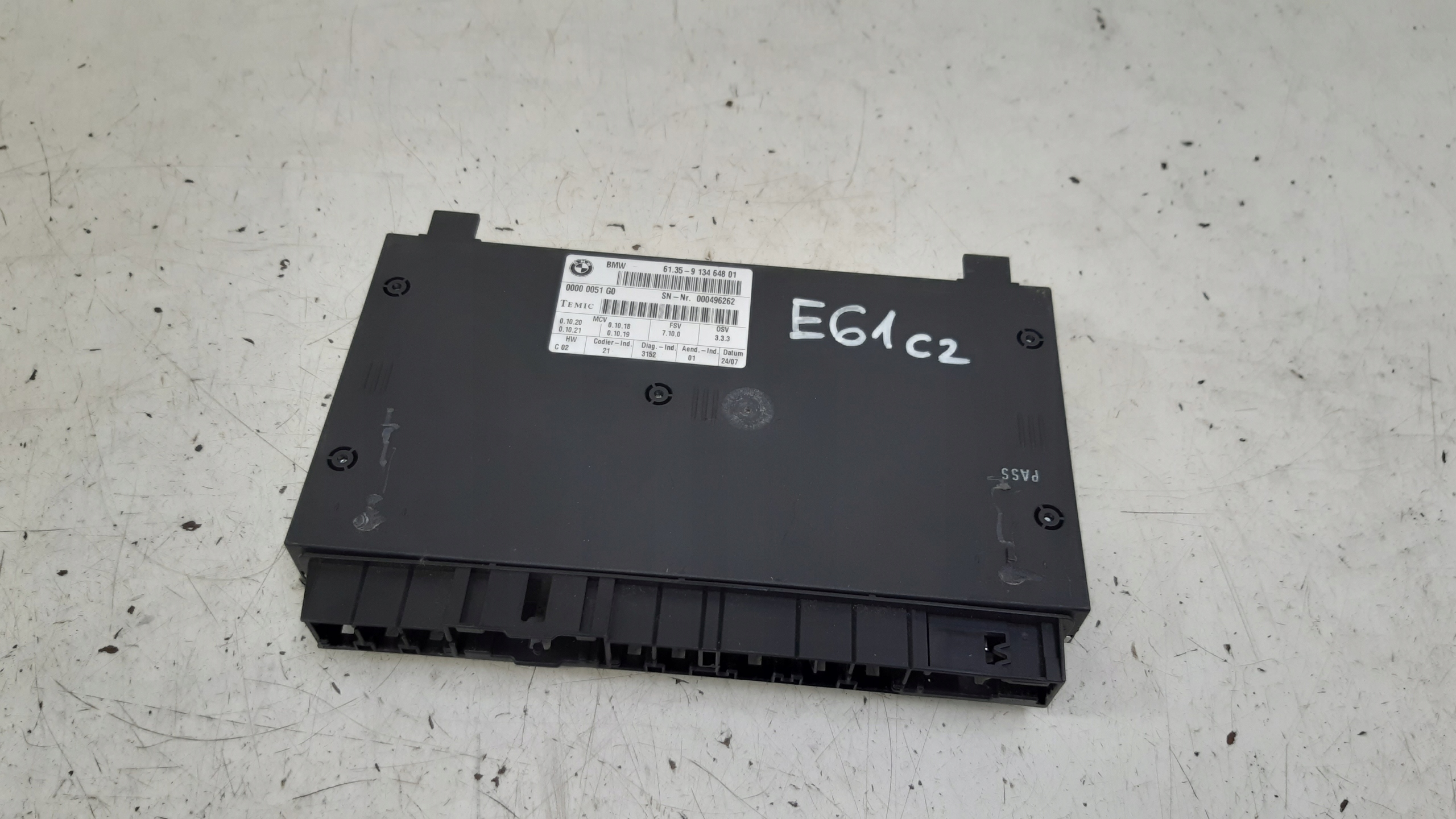 Module Siège 9134648 BMW E61 LIFT