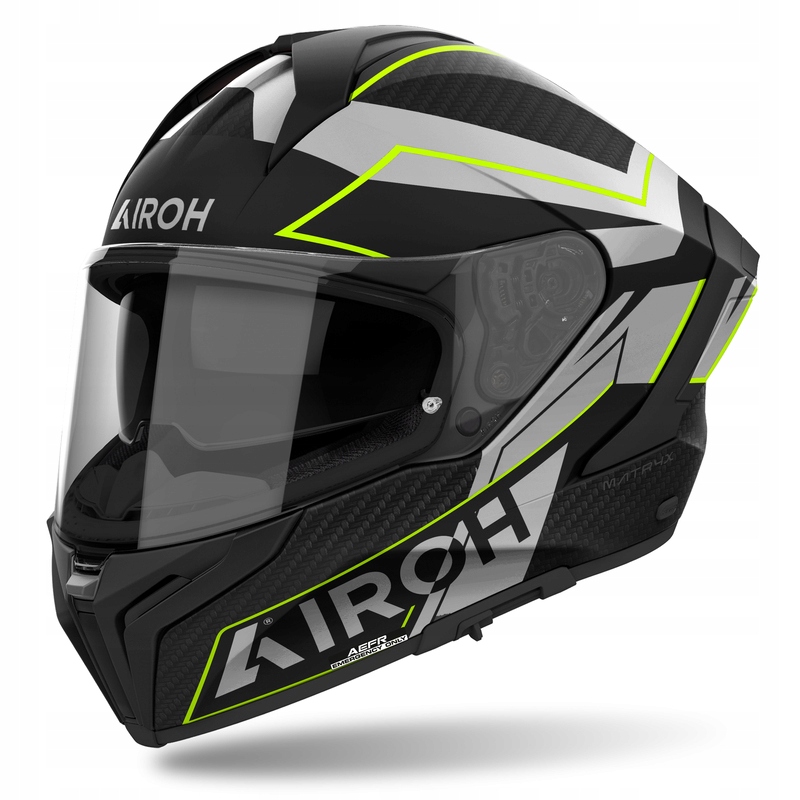 Motocyklová Prilba Airoh Matryx Sentinel Yellow Matt M