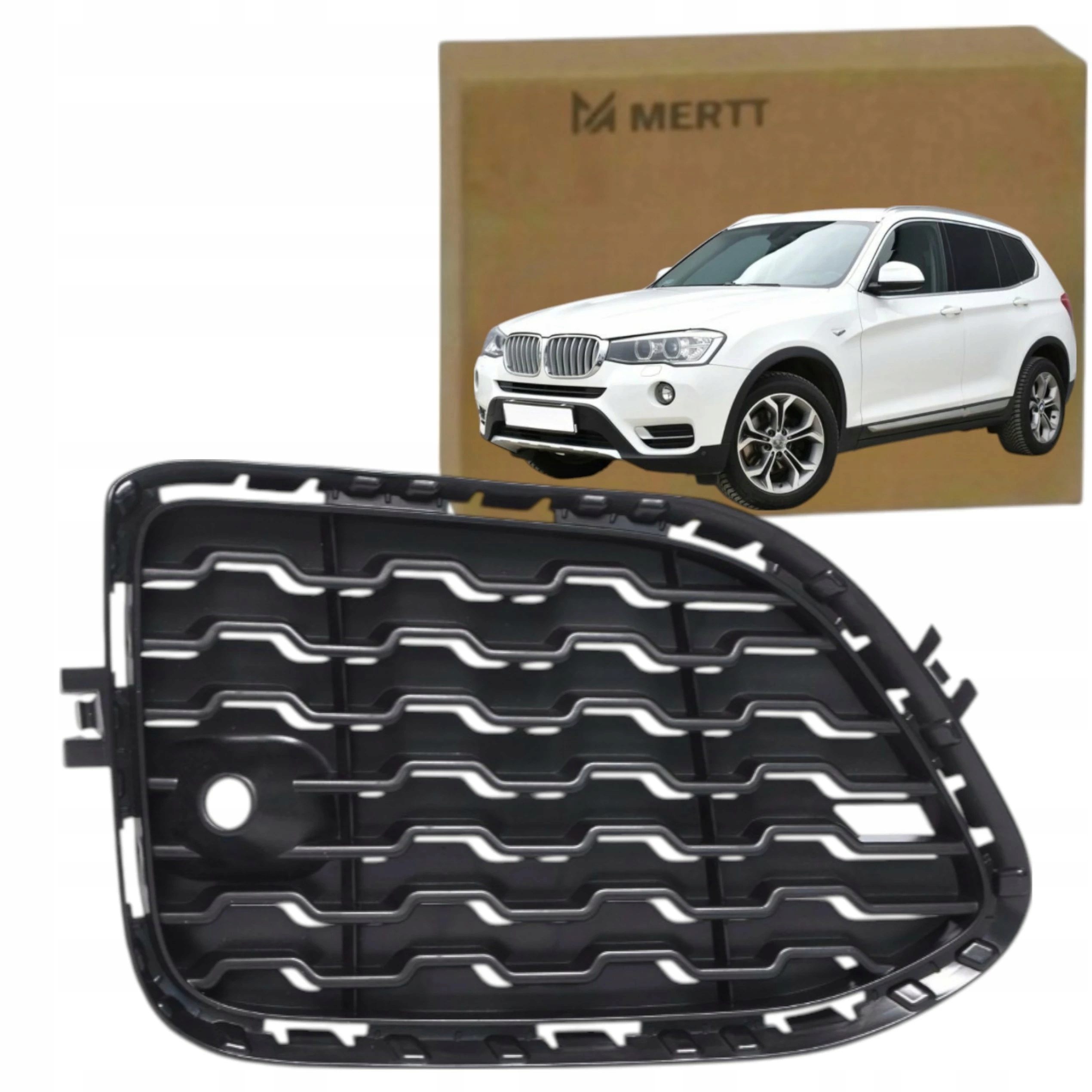 Bmw F25 F26 2014- M Paket Kratka atrapa krytka nárazníku Pravá 5111805694