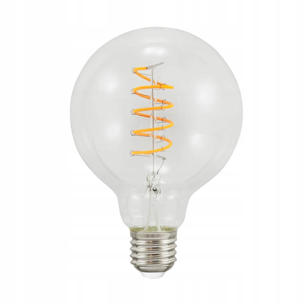 

Żarówka Filament Led G95 E27 4W Polux 2200K 360°