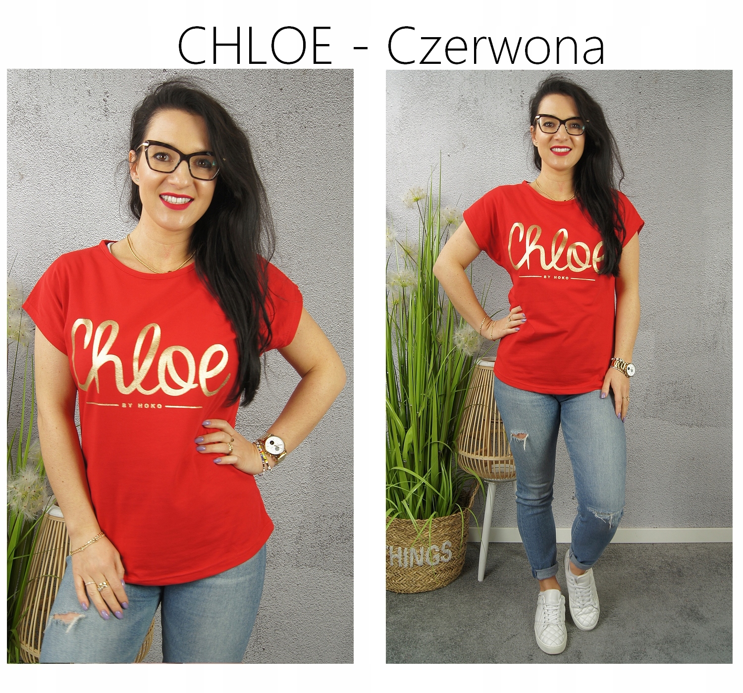 BLUZKA koszulka KOBIECY TSHIRT TOP LYCRA WZORY, L Rozmiar L