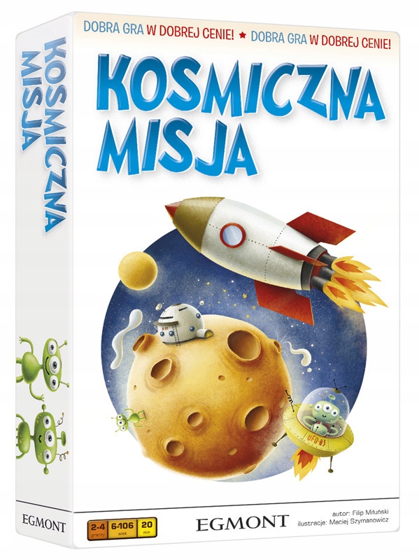 

Dobra gra w dobrej cenie Kosmiczna Misja Egmont