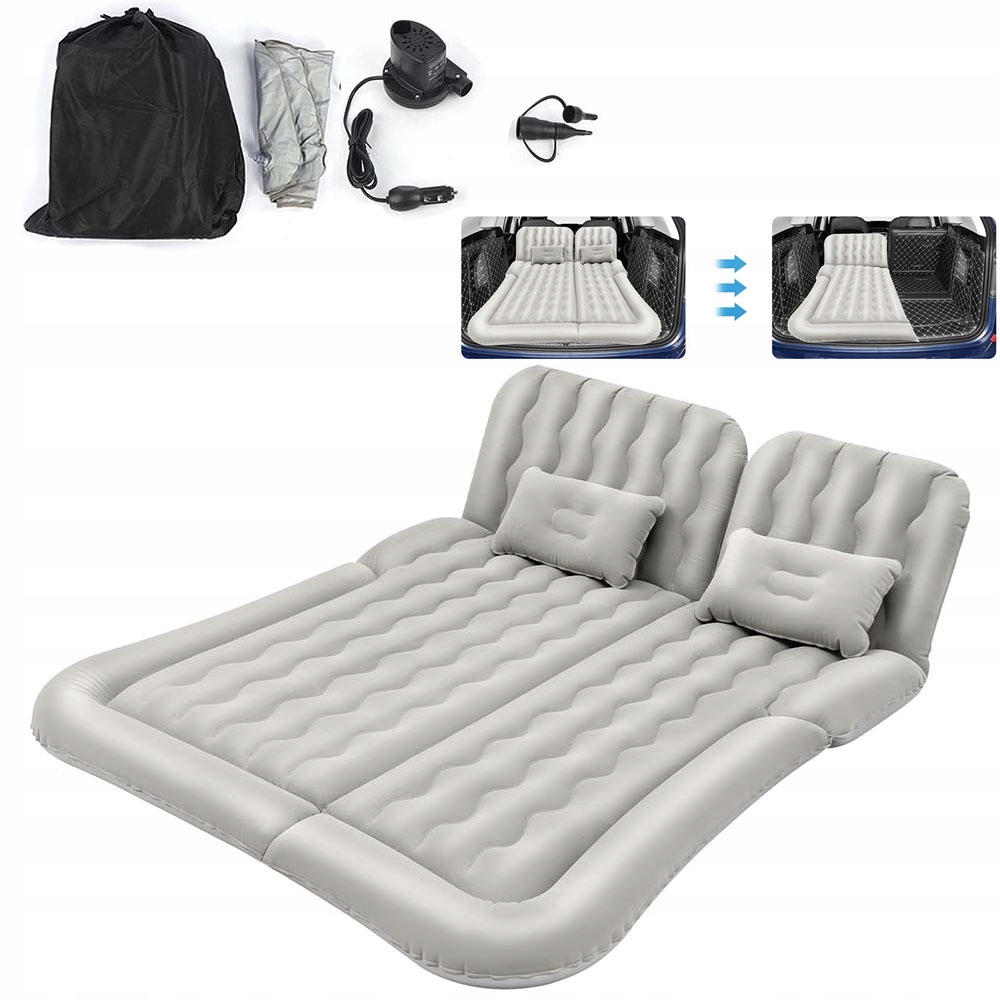 Dmuchany materac Łóżko do samochodu Auta na tylną Kanapę pompka