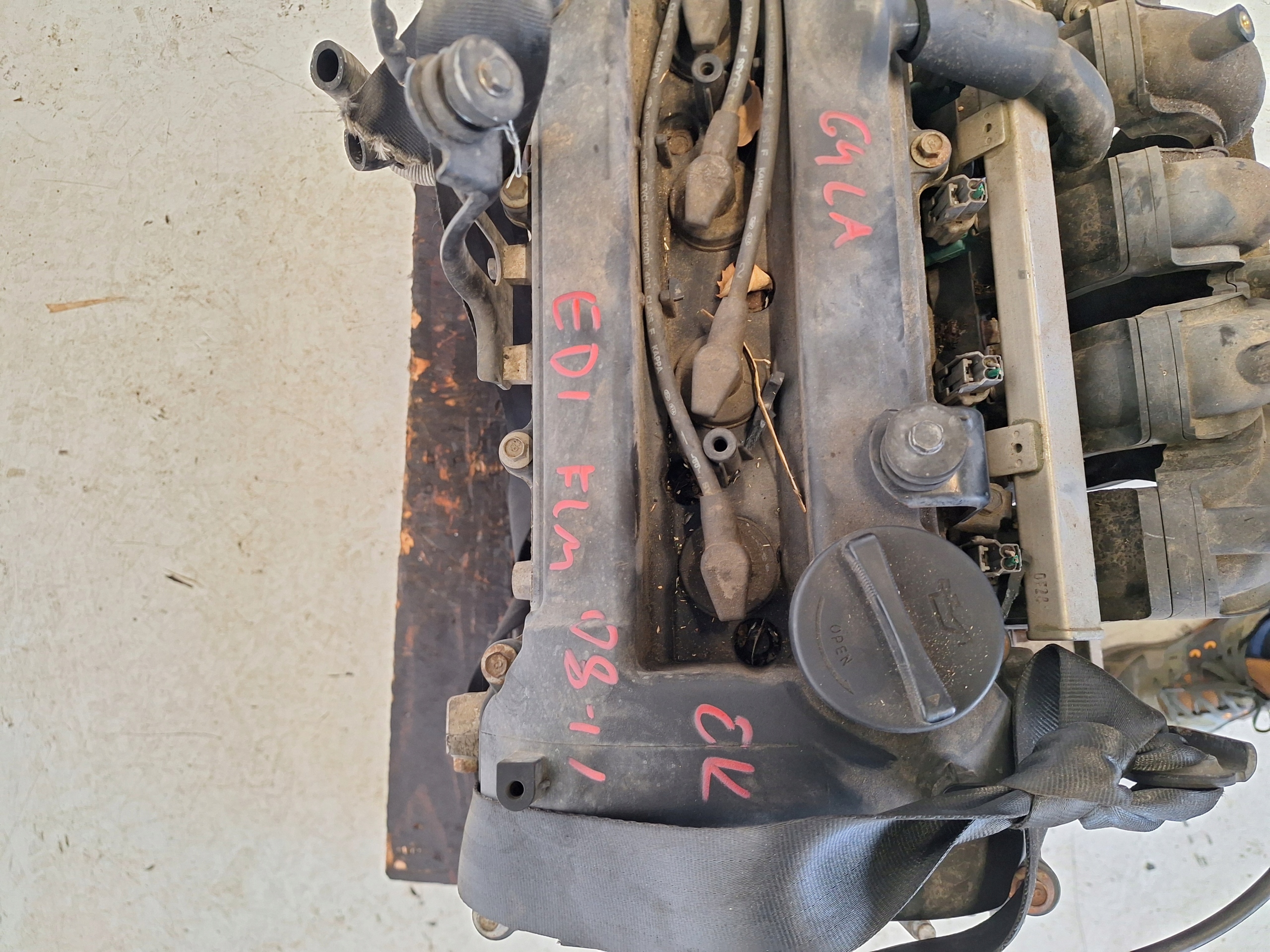 HYUNDAI I10 08-11 engine 1.2 16V G4LA