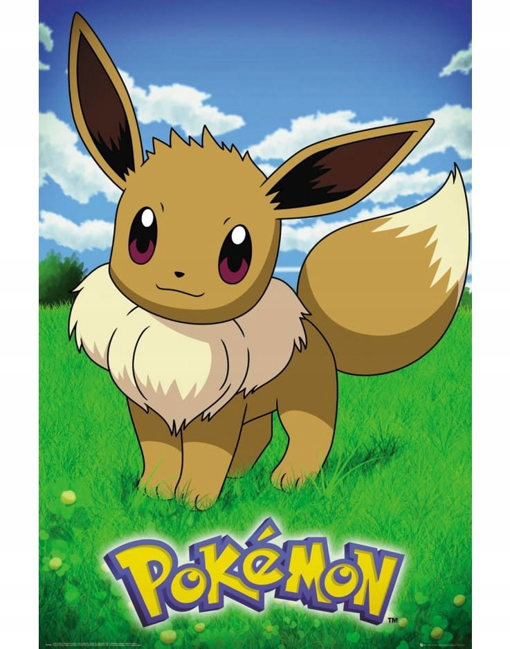 

Plakat Pokemon Eevee Maxi 91,5 X 61 CM
