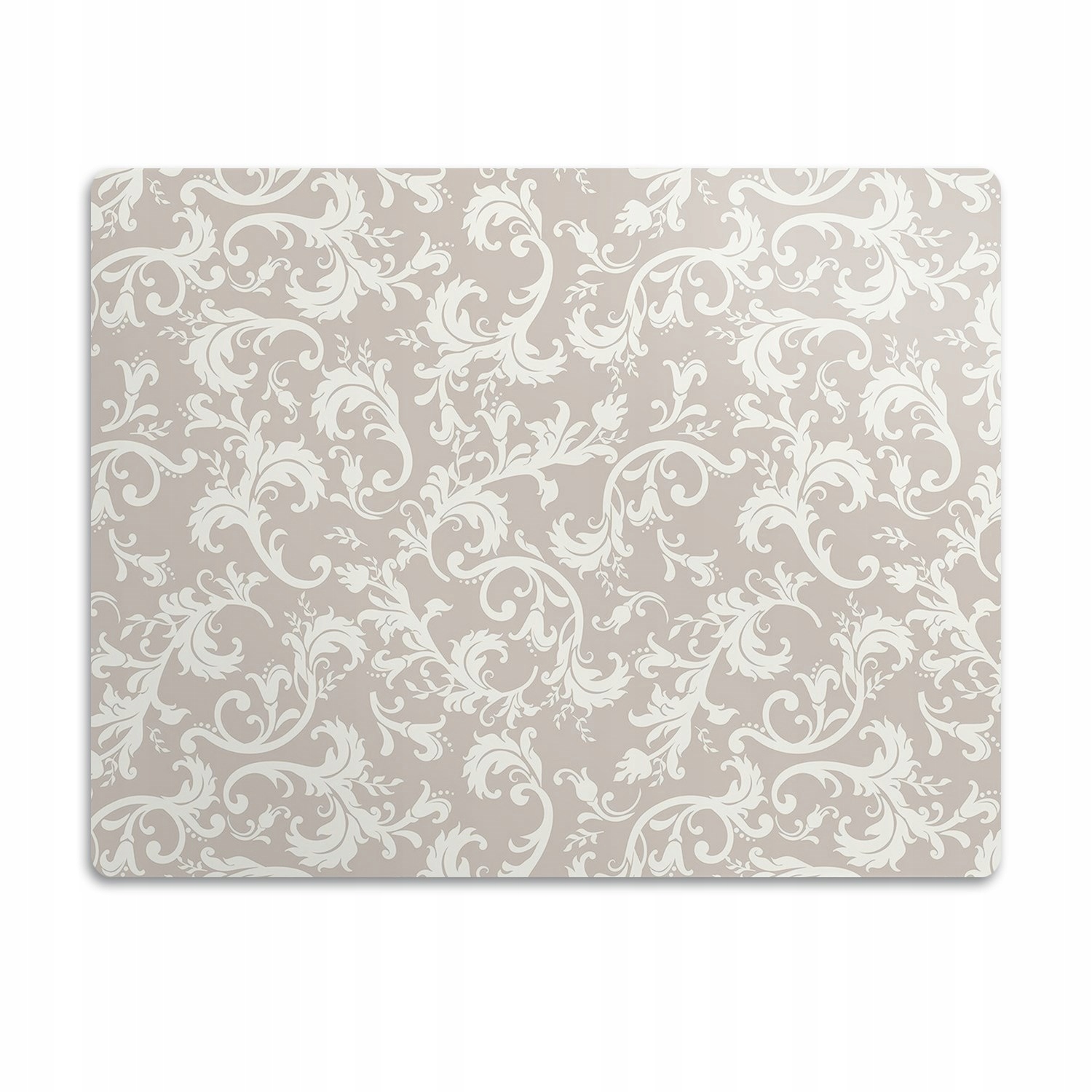 Podložka pod misku pro psa kočku Rostlinný vzor 60x40 cm