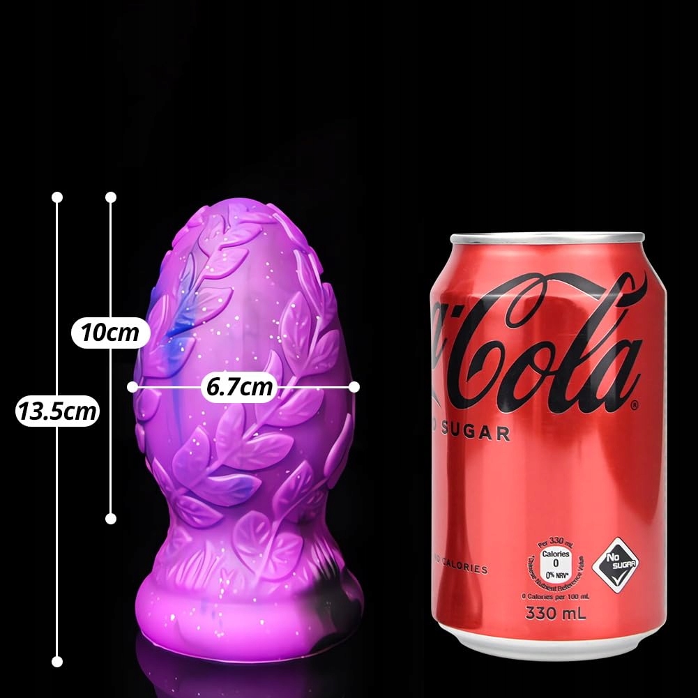 SXOVO Korek Analny Silikonowy z Przyssawką 3D Wzór Fantasy dla Par — miniatura 2