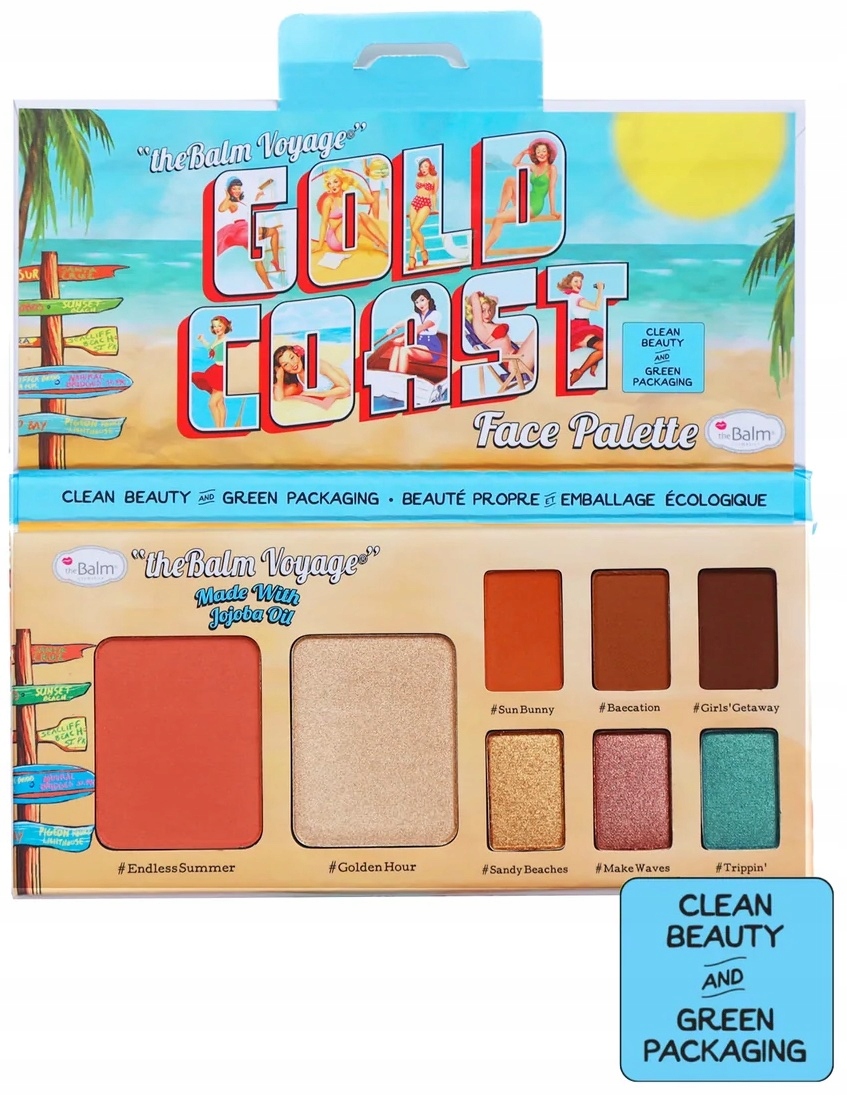 The Balm Gold Coast Paleta Na Líčení