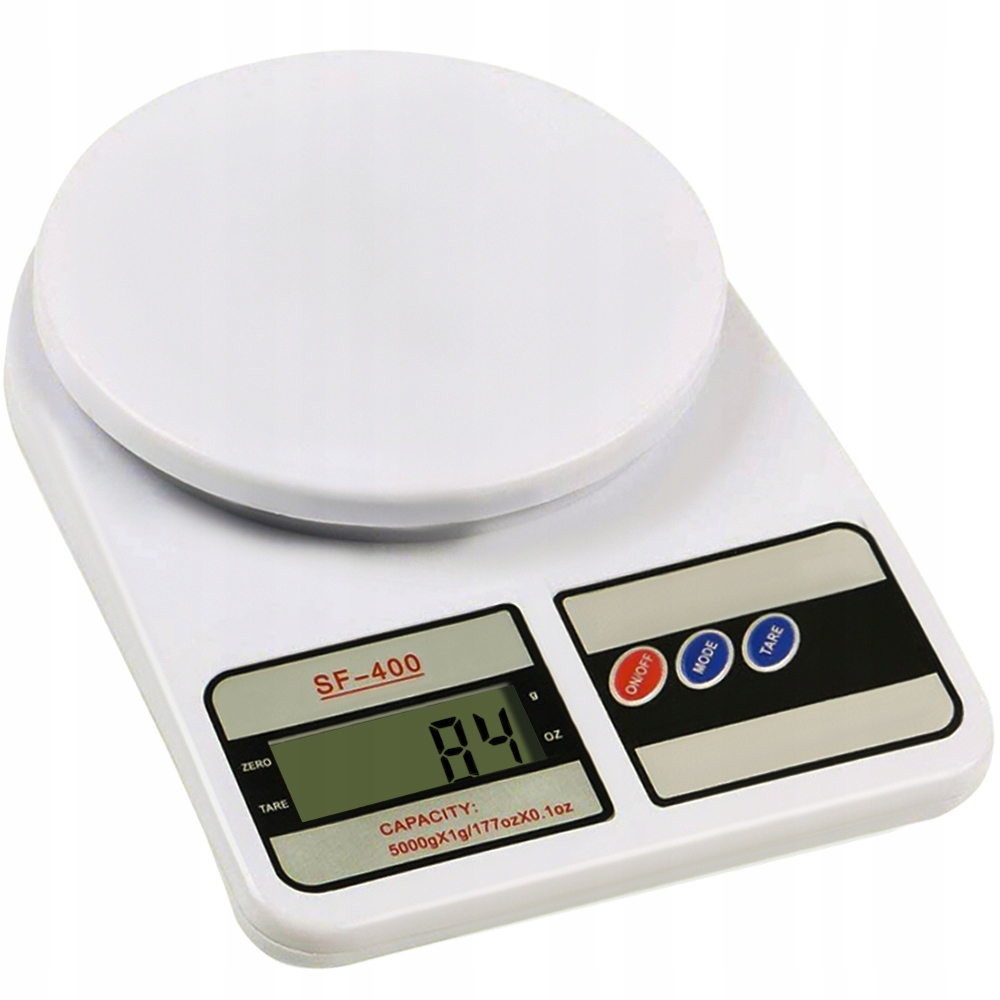 

Kuchenna Waga LCD Elektroniczna Gramowa 1g 10kg