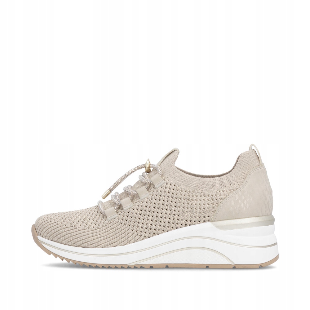 Rieker Remonte buty, półbuty, sneakersy, trampki beżowe D0T18