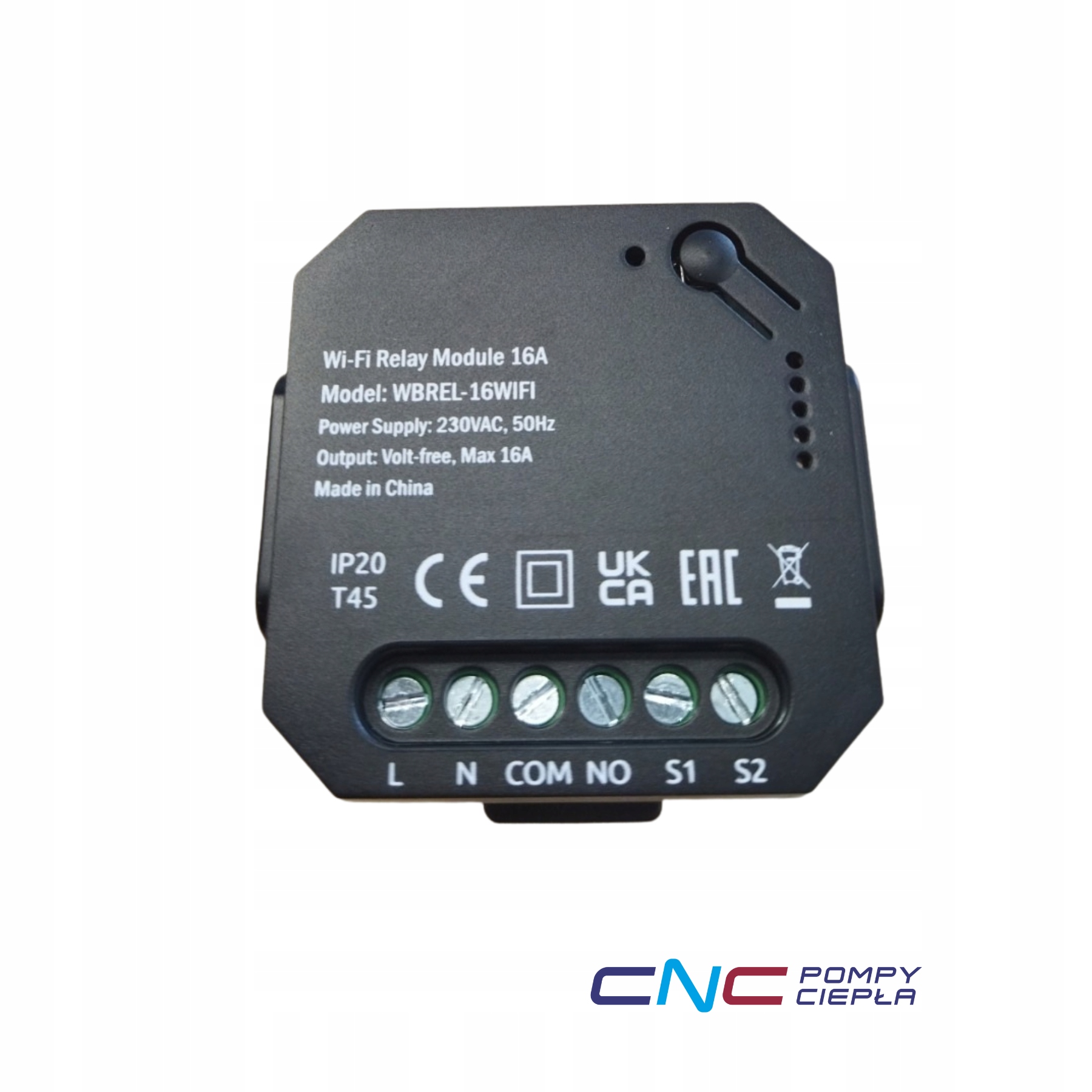 ENGO EREL-16WIFI – Przekaźnik WiFi 16A, Tuya, ENGO Smart, bez bramki
