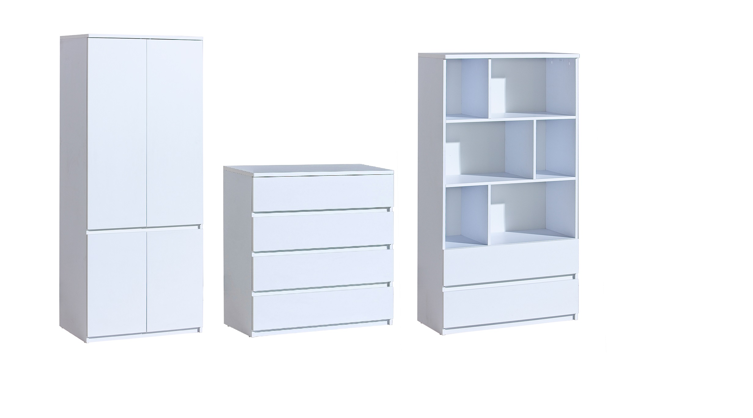 

Zestaw mebli młodzieżowych szafa komoda regał