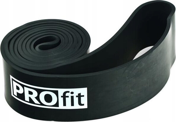 Odporová Guma Posilovací Profit Power Band Černá 208X0,45X6,4 CM SL2607