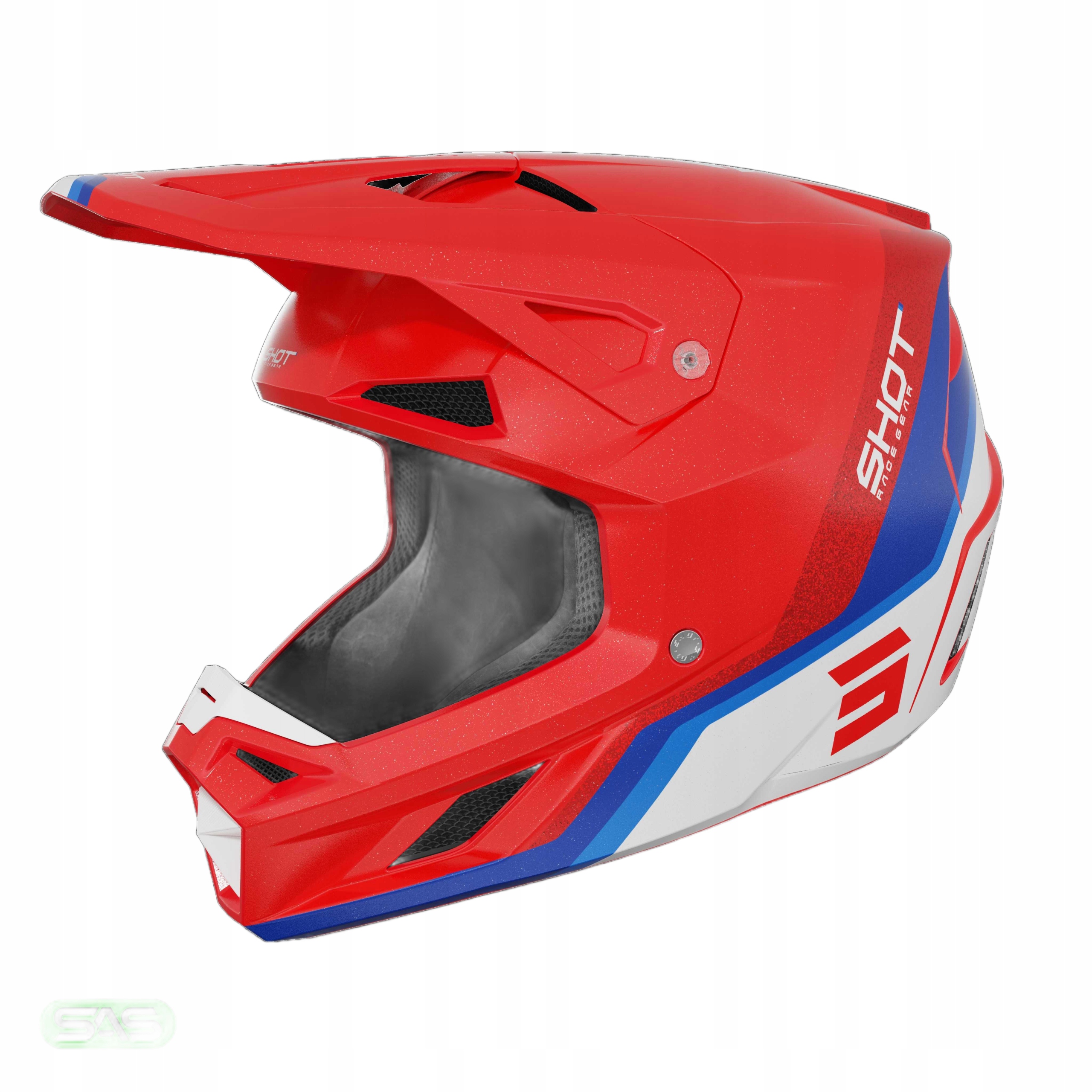 Crossová Prilba Na Štvorkolku Shot Speed Atomic Red Pearly (xs) A05-21OB-A03-07