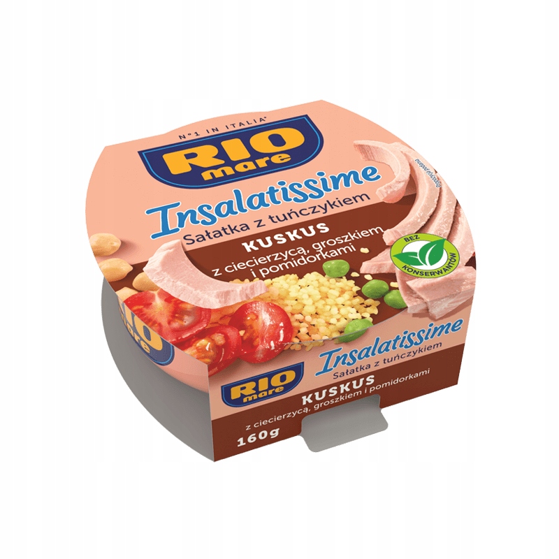 Gotowa Sałatka Tuńczyk Z Kuskusem 18x160G Rio Mare