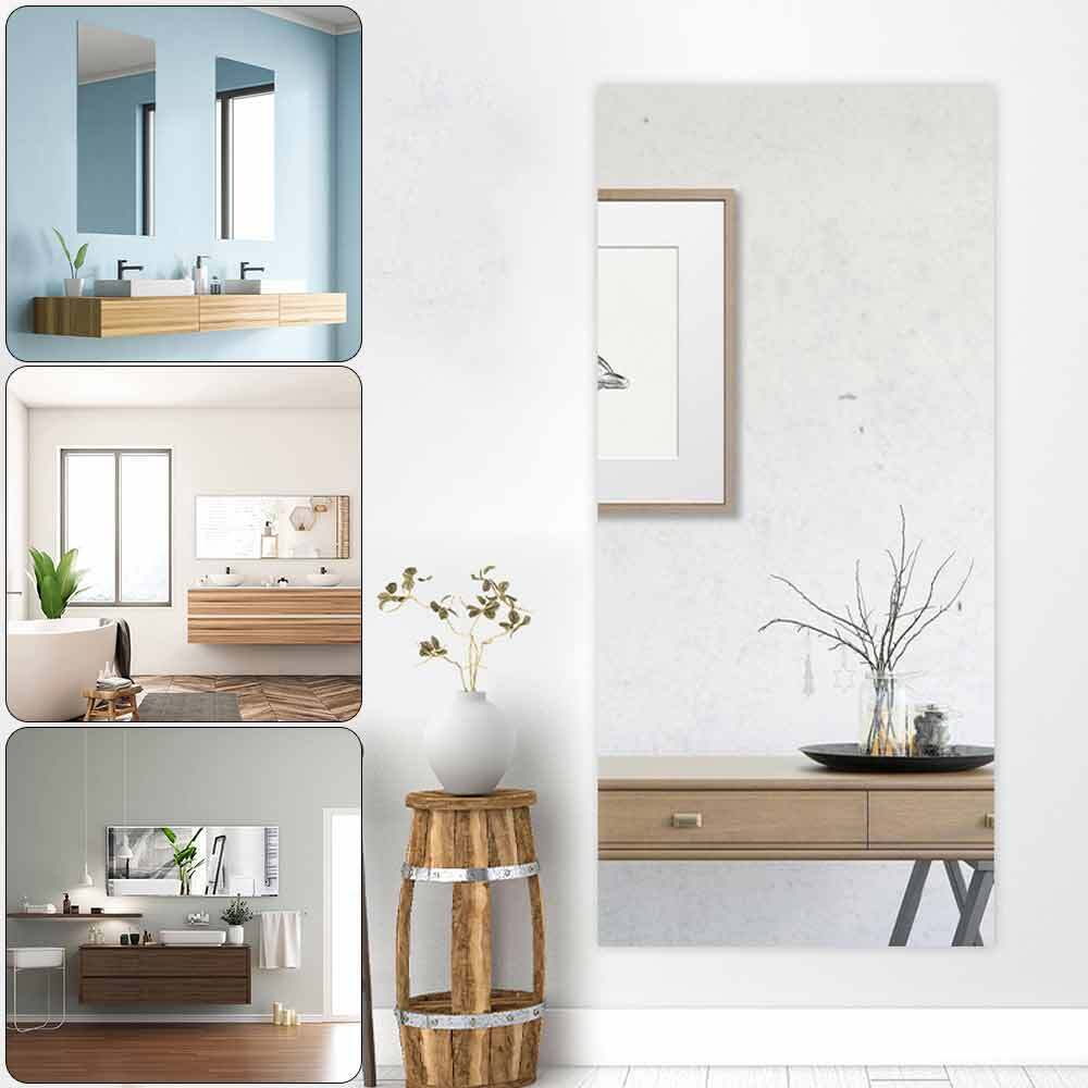 LUSTRO SAMOPRZYLEPNE FOLIA LUSTRZANA Z KLEJEM ROLKA 60x200cm Wysokość 2000 mm