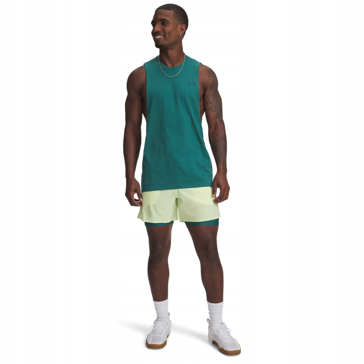 Męskie spodenki treningowe Under Armour żółty XL