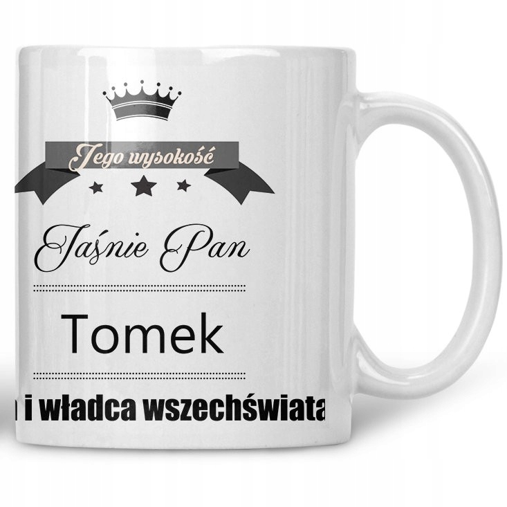 

Kubek Jaśnie Pan Tomek