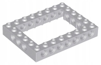 

Lego Technik Ramka Jasna Szara 6 x 8 - 32532/40345
