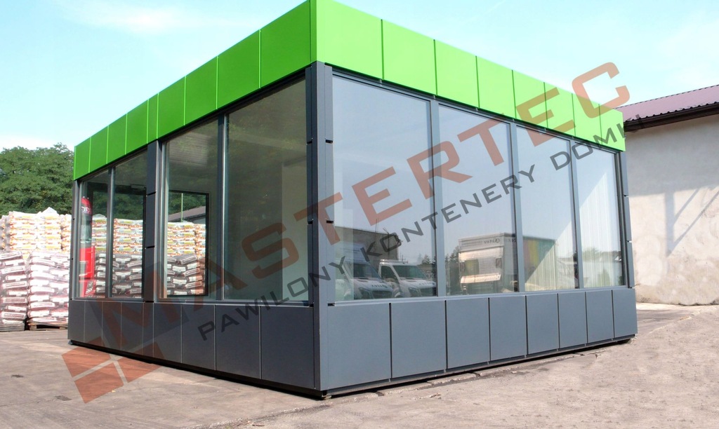 PAWILON HANDLOWY KONTENER BIUROWY mastertec.pl CENA BRUTTO !!!!! Marka inny