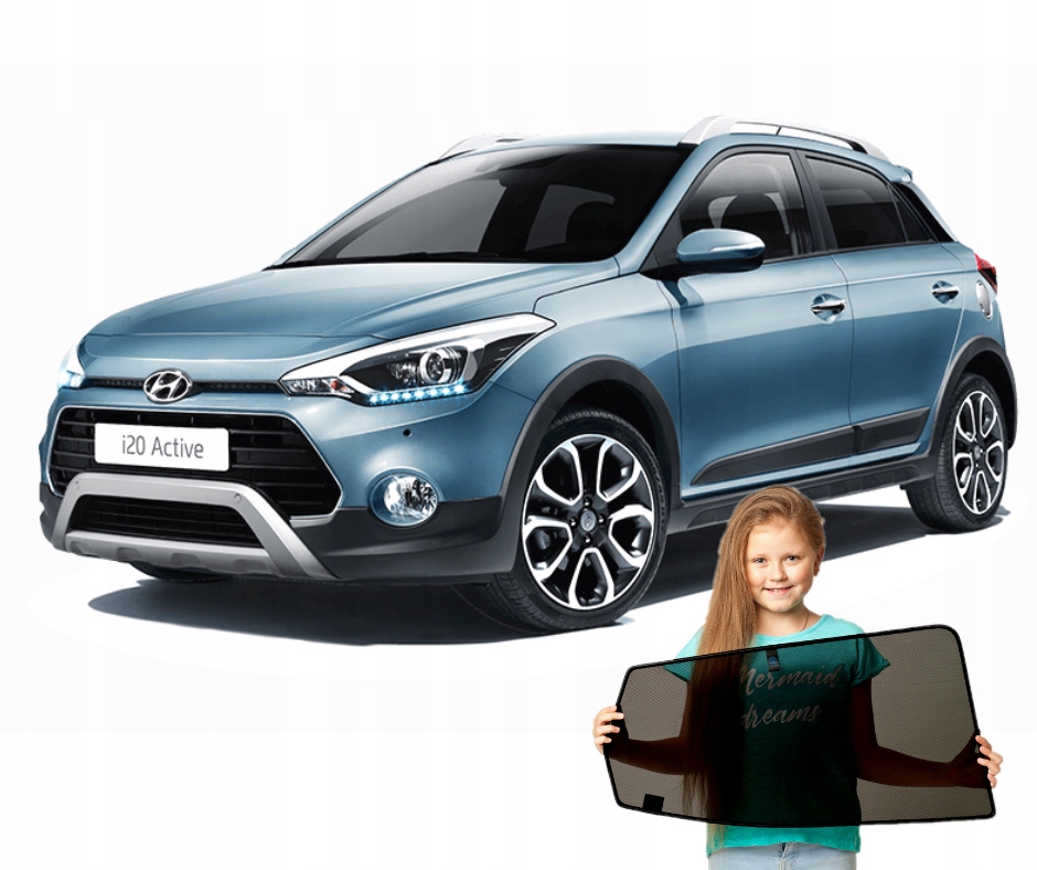 Slnečné clony určené pre Hyundai I20 II Active 14-20