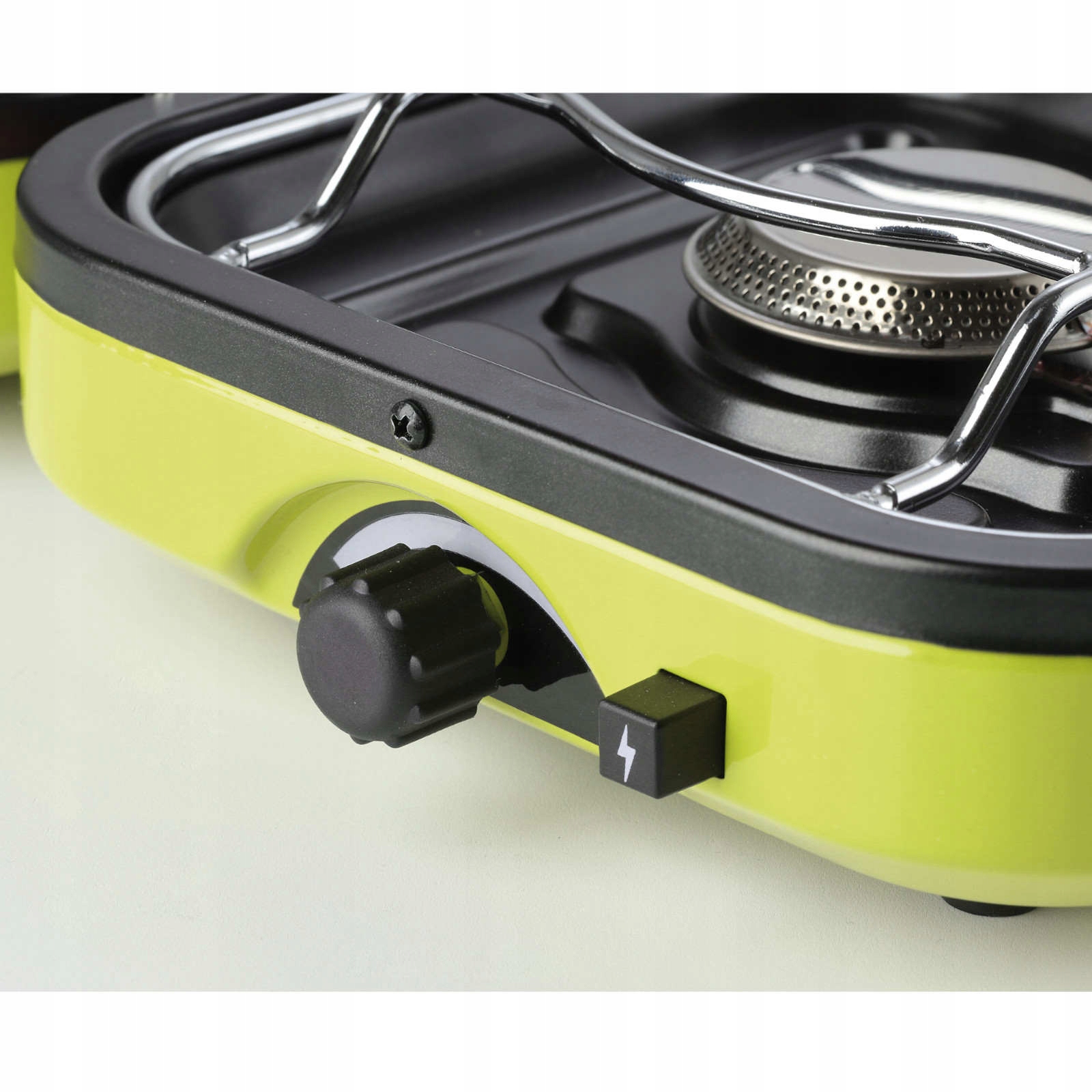 Kuchenka turystyczna na kemping podwójna DUAL COMPACT + GRILL Moc 4 W