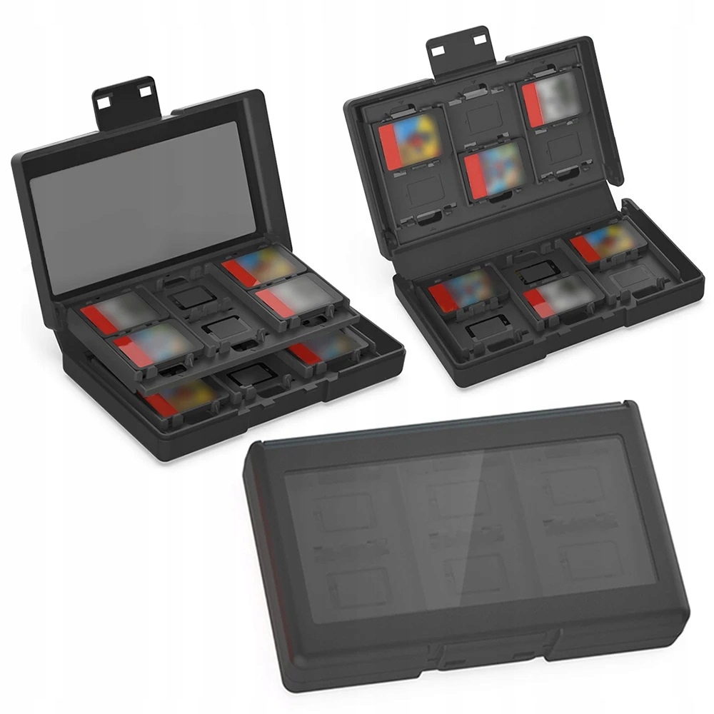Pudełko na 24 gry / kartridże Nintendo Switch 2 Switch Oled Etui Futerał