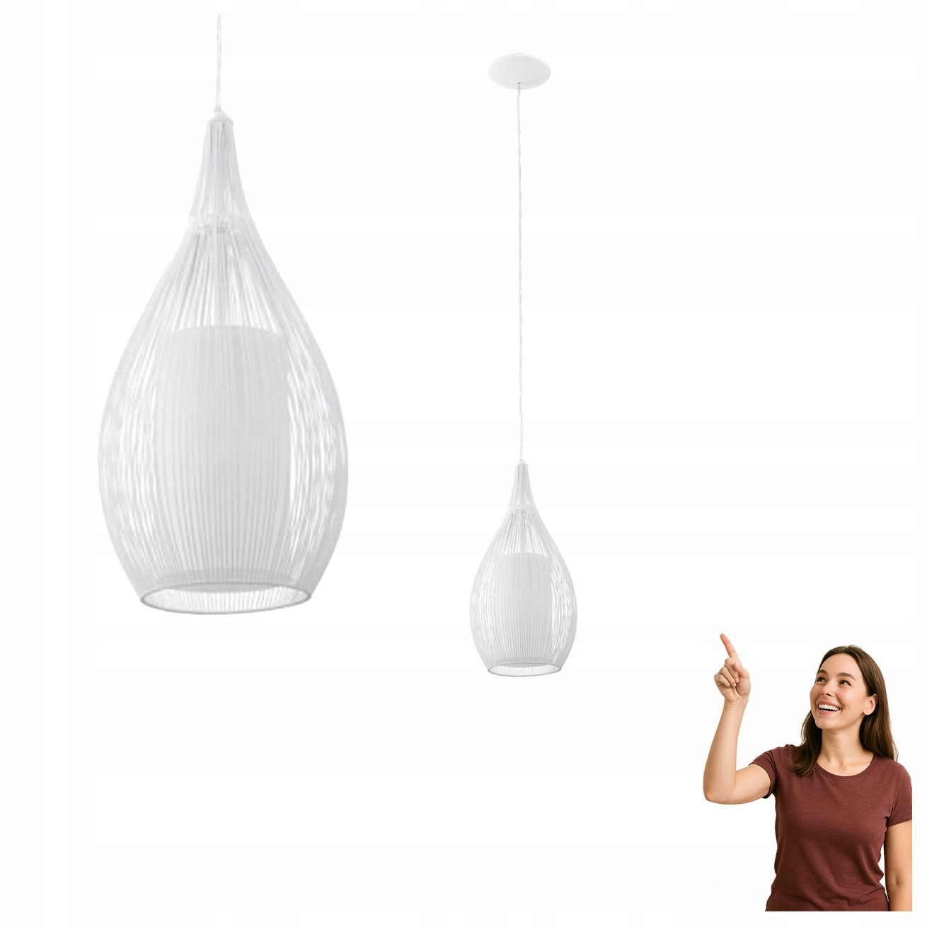 Závesná lampa Razoni 92251 Eglo